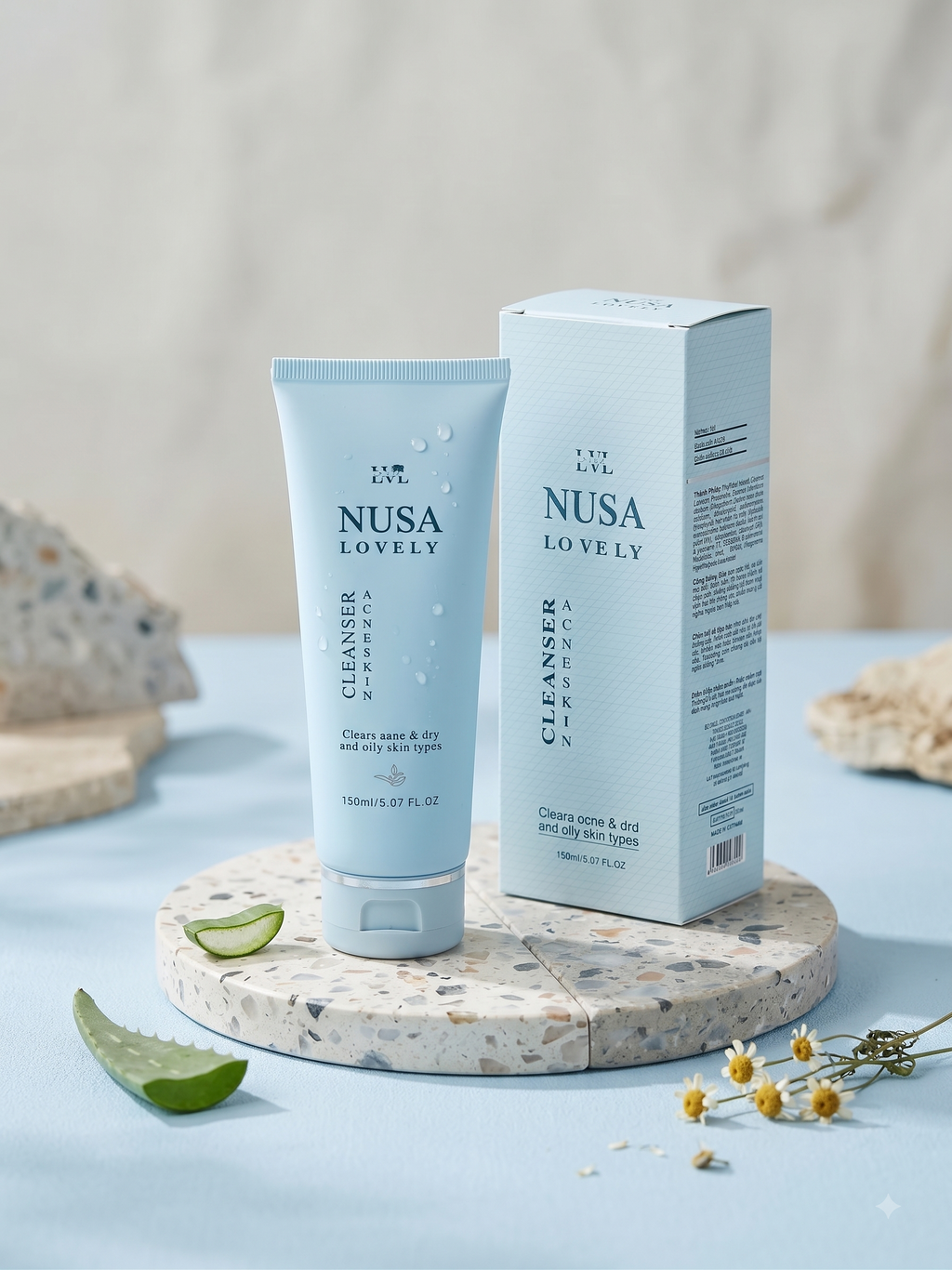 Sữa Rửa Mặt Nusa Lovely Dành Cho Cả Nam & Nữ (150ml)
