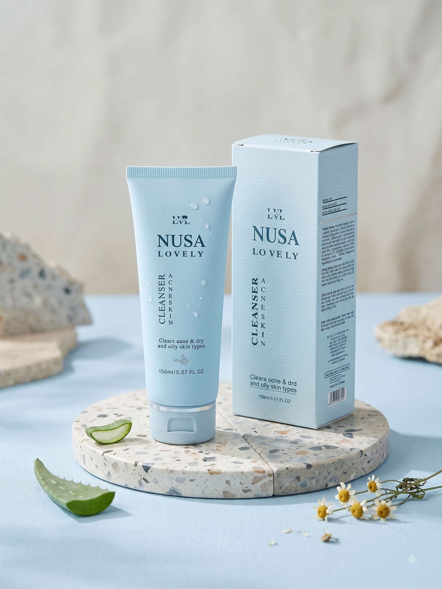 Sữa Rửa Mặt Nusa Lovely Dành Cho Cả Nam & Nữ (150ml)